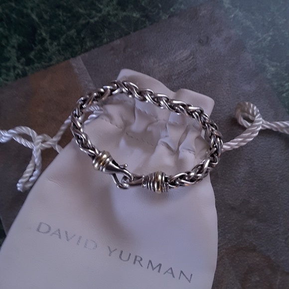 David Yurman Jewelry - David Yurman Wheat Chain Bracelet 14 kt, Silver, Make Offer 🖤